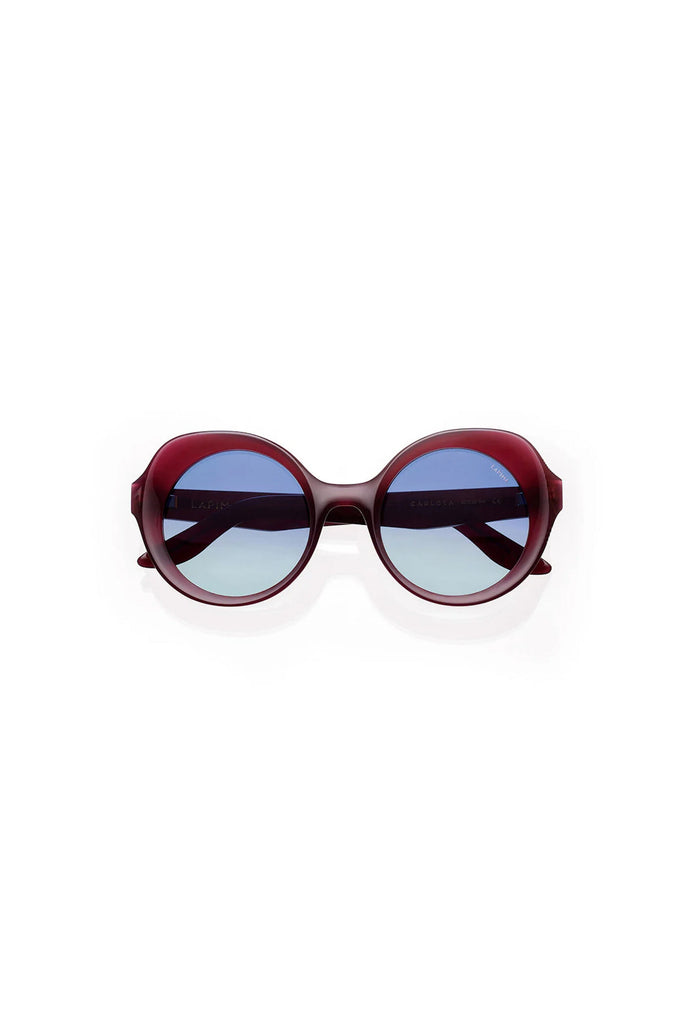 Lapima Carlota Sunglasses in Açai Blue Sky Accessories Lapima 