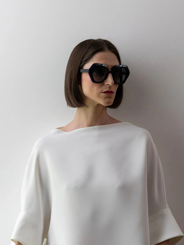 Lapima Laura Sunglasses in Atlantic Ocean Accessories Lapima 