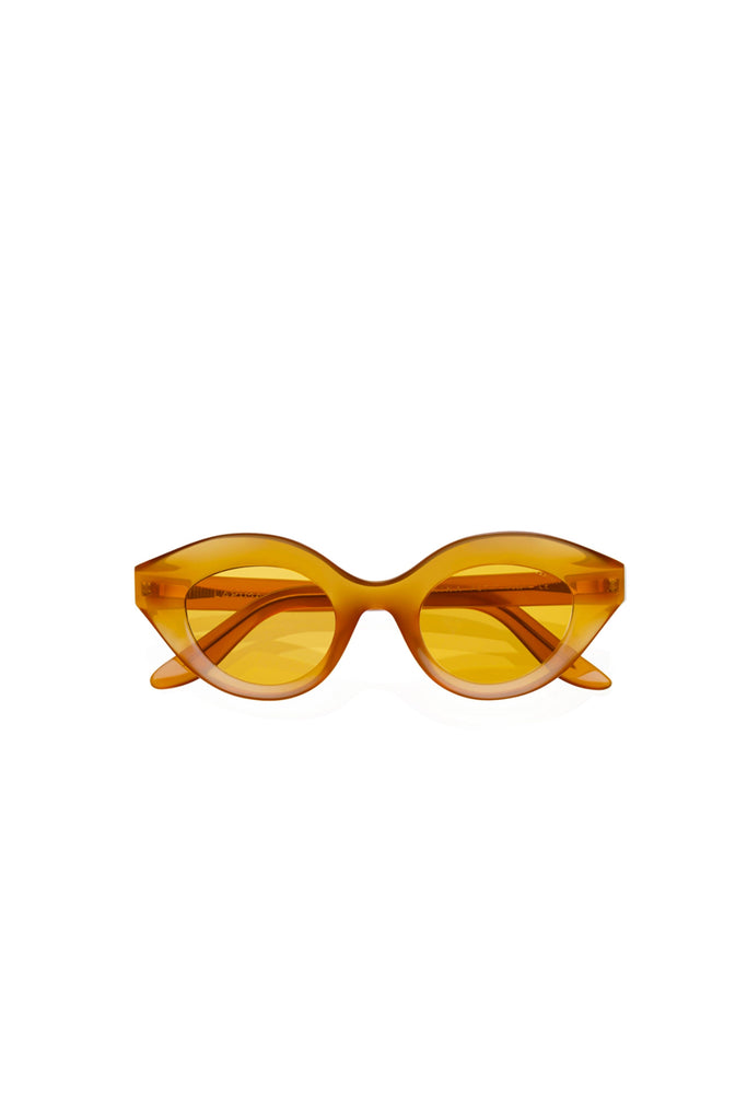 Lapima Nina Petite Sunglasses in Amber Vintage Accessories Lapima 