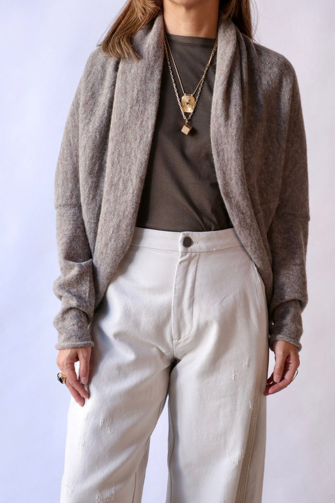 Lauren Manoogian Cocoon Top in Burl Knitwear Lauren Manoogian 