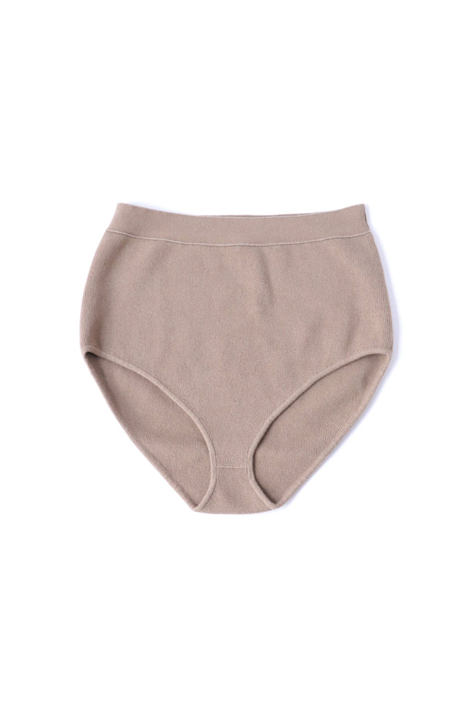 Lauren Manoogian Rib Brief in Earth Lingerie Lauren Manoogian 