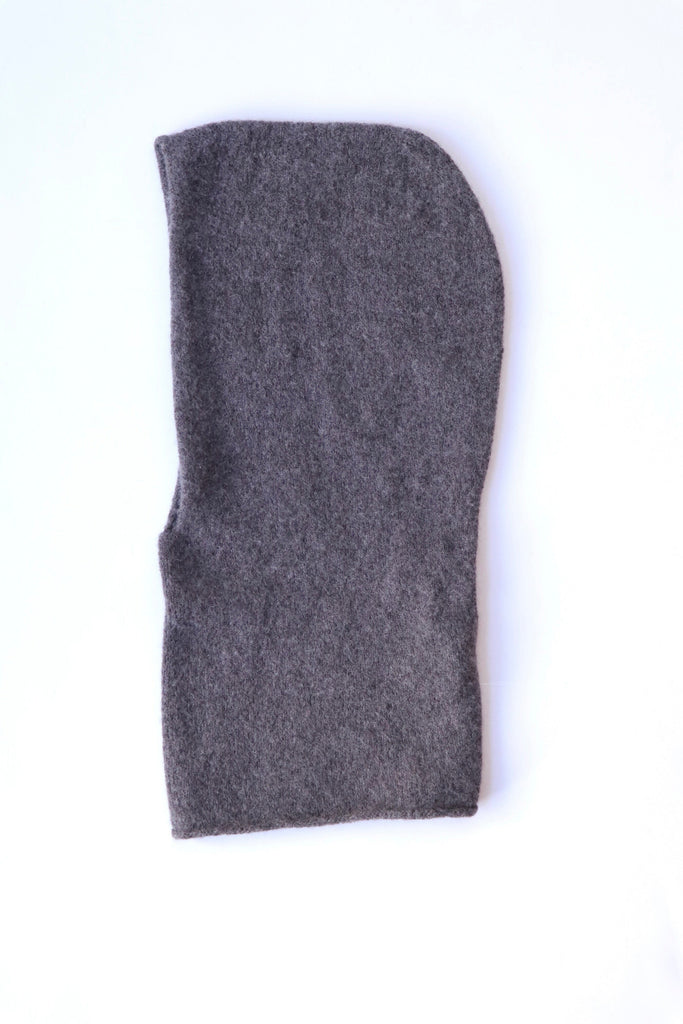 Lauren Manoogian Soft Balaclava in Blackened Accessories Lauren Manoogian 