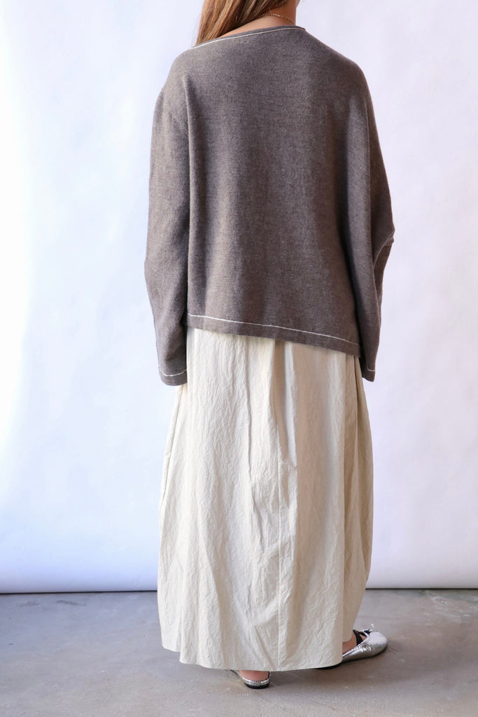 Lauren Manoogian Stitch Button Pullover Knitwear Lauren Manoogian 