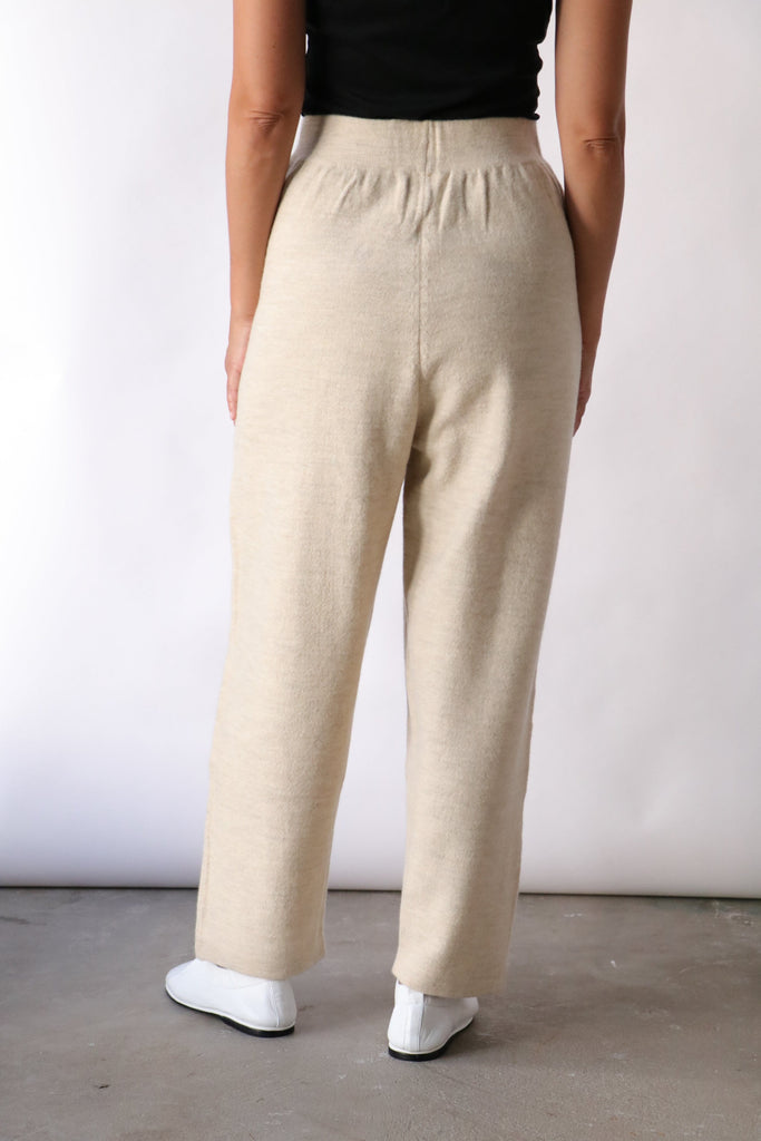 Lauren Manoogian Trouser in Ecru Bottoms Lauren Manoogian 