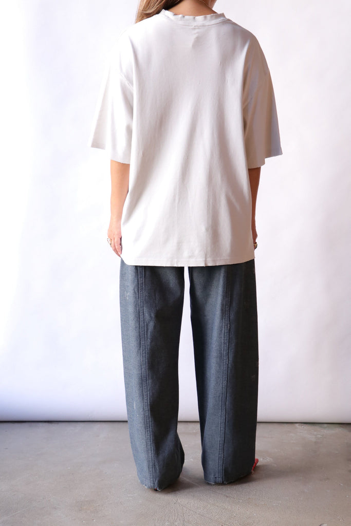 Lauren Manoogian Worn Tee in Worn Chalk T-Shirts & Tanks Lauren Manoogian 