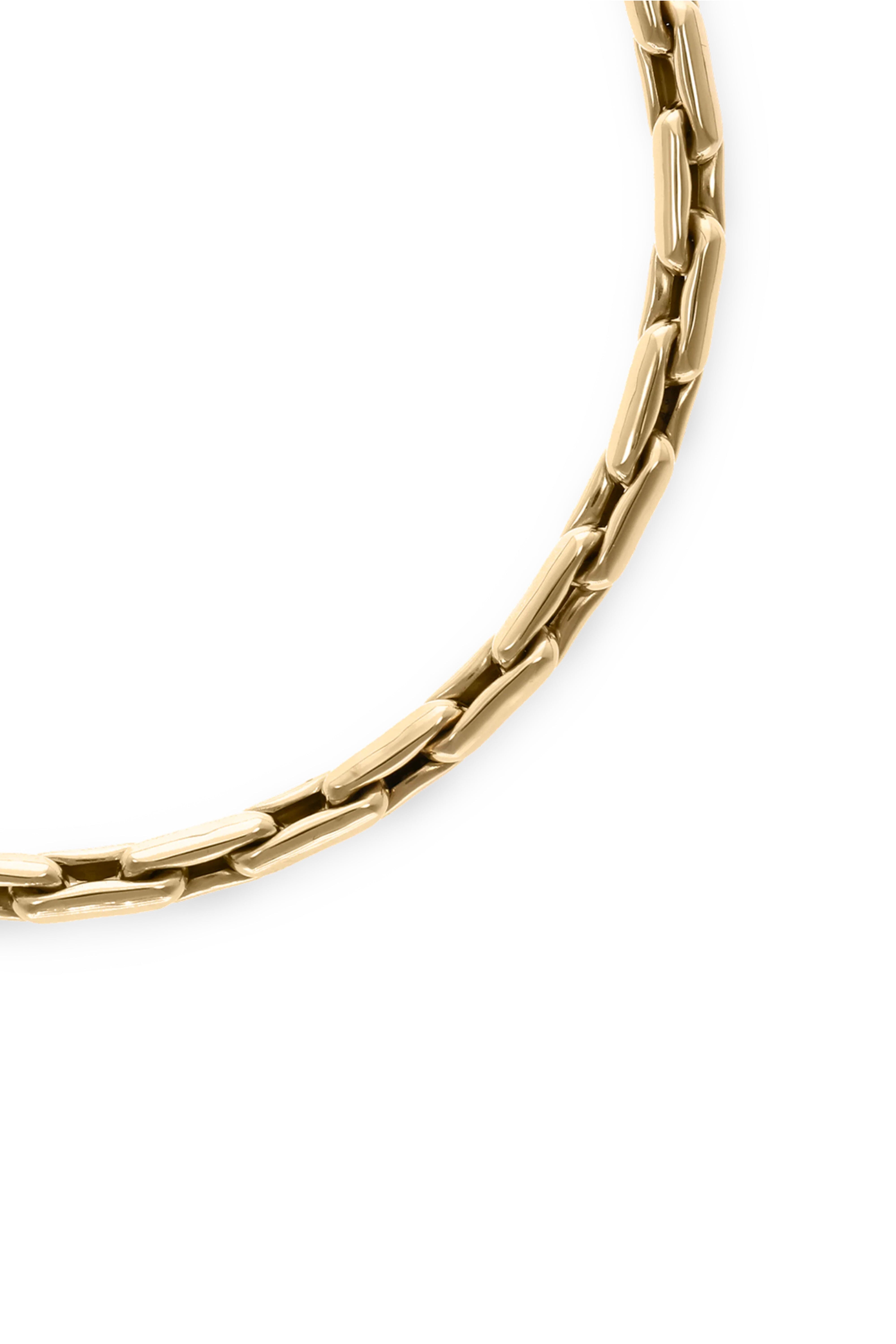 Lauren Rubinski Lauren Yellow Gold Extra Small Links Necklace | WE
