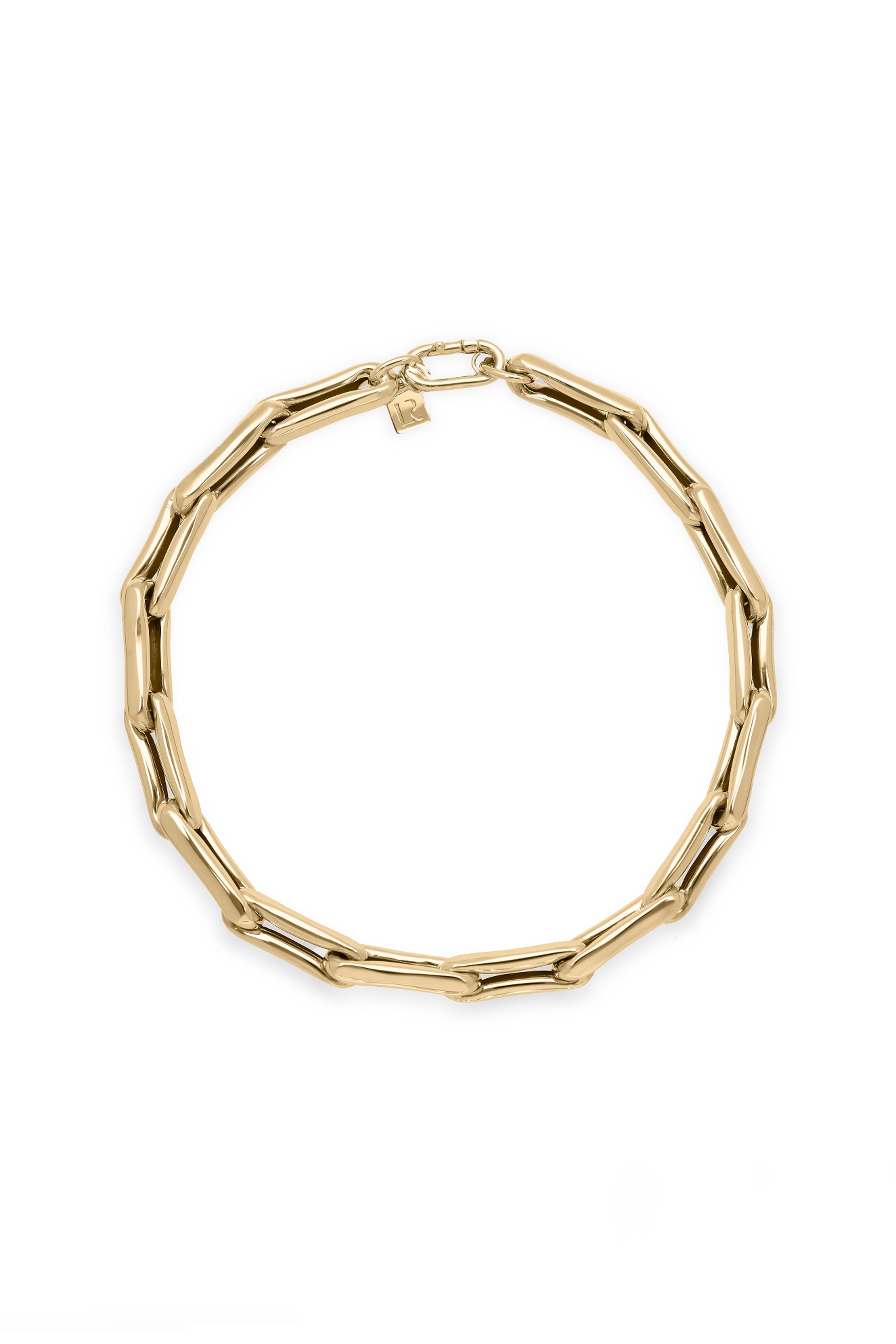 Lauren Rubinski Lauren Yellow Gold Large Links Necklace | WE