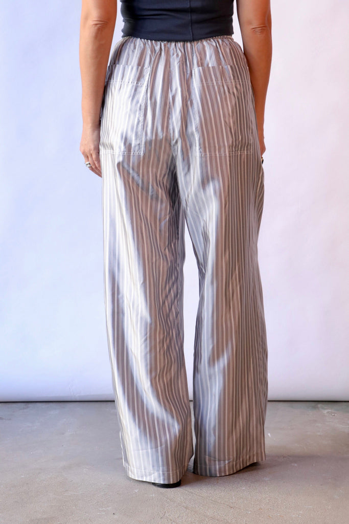 Lee Mathews Holladay Pant in Grey Bottoms Lee Mathews 