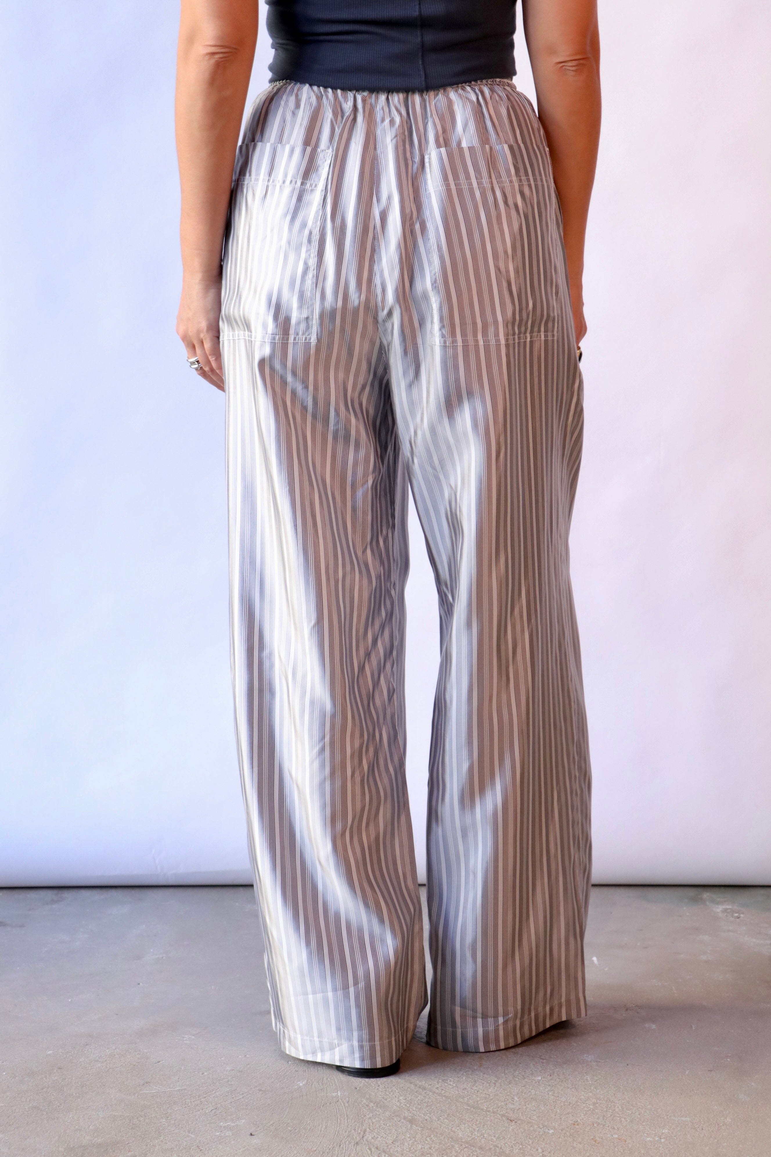 Lee Mathews Holladay Pant in Grey | WE ARE ICONIC
