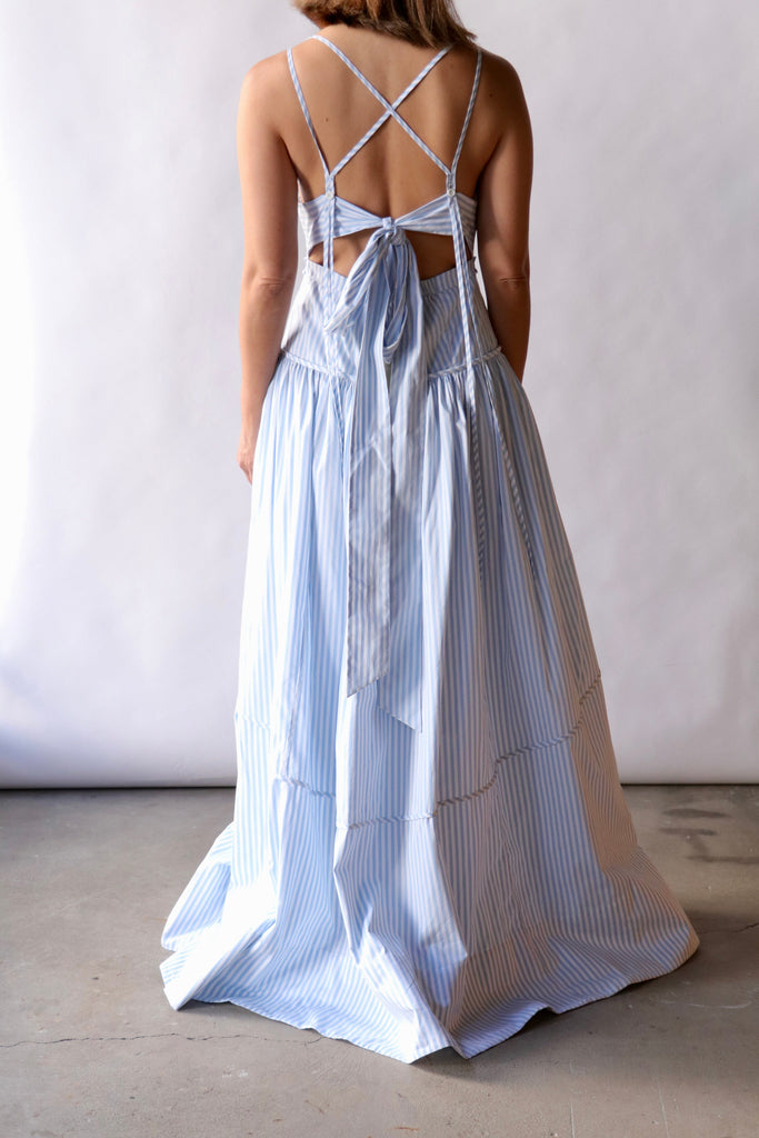 Lee Mathews Odette Cami Dress in Sky
