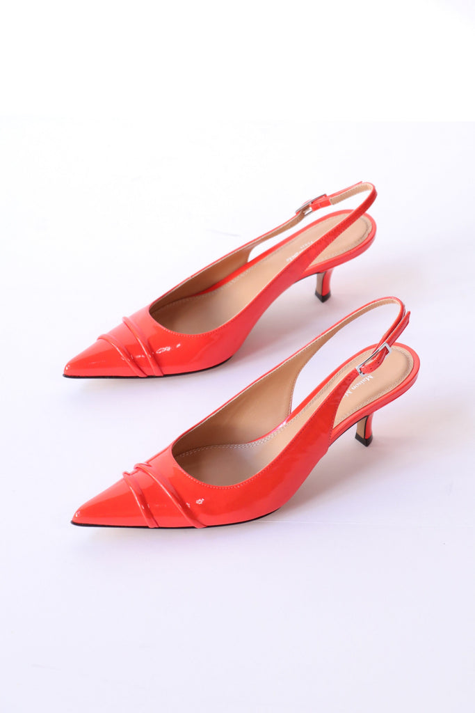Maison Margiela Kinkies slingback in Coral Shoes Maison Margiela 