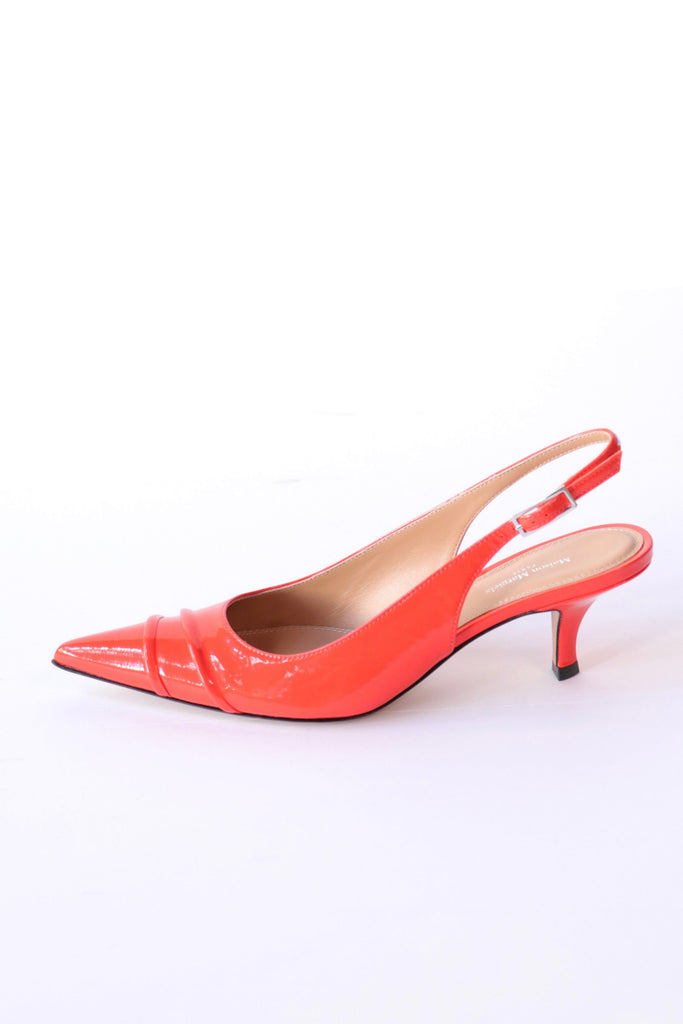 Maison Margiela Kinkies slingback in Coral Shoes Maison Margiela 