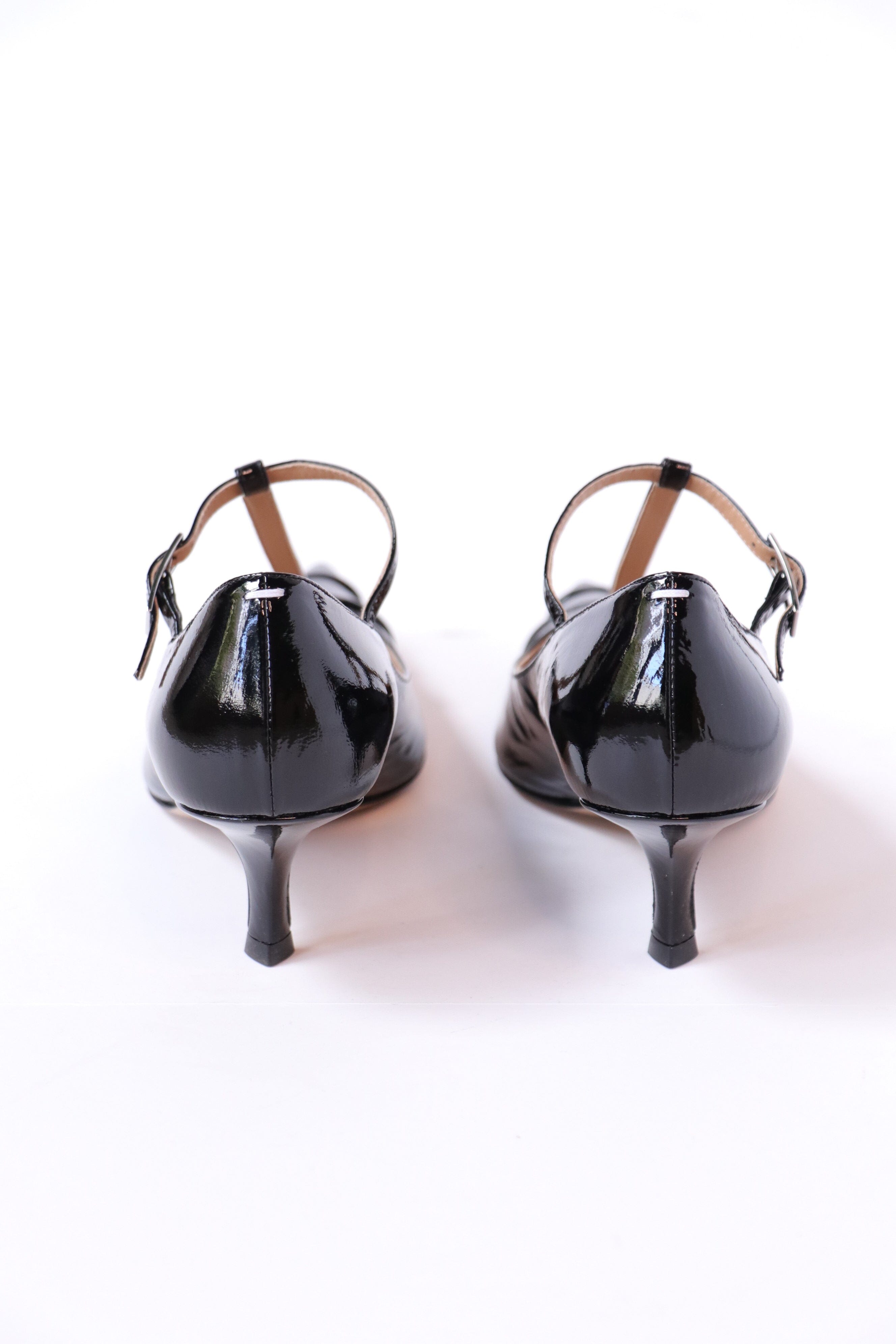 Maison Margiela Kinkies T-bar in Black | WE ARE ICONIC