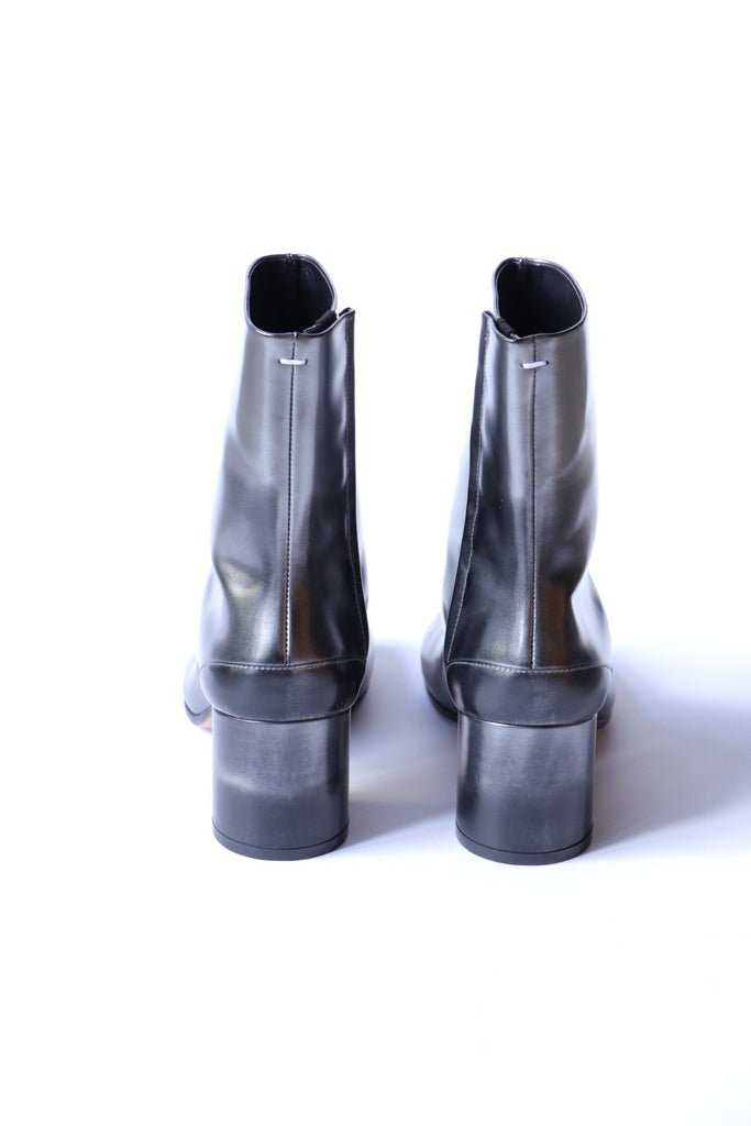 Maison Margiela Tabi Ankle Boots in Silver/Black Shoes Maison Margiela 