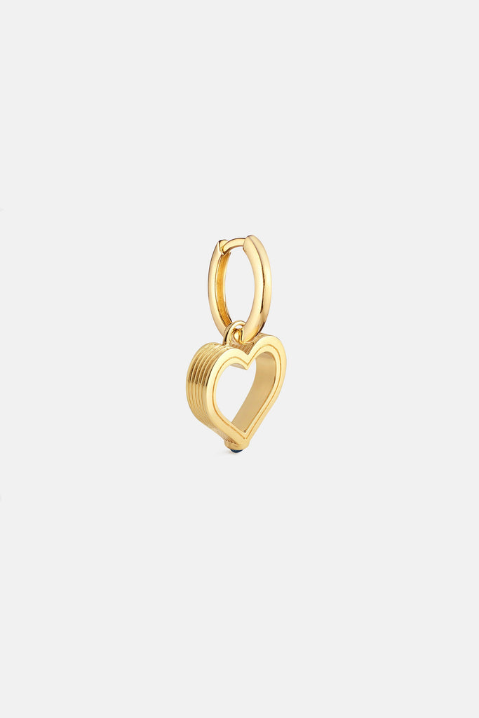 Marie Lichtenberg Baby Charm Heart Earring Jewelry Marie Lichtenberg 