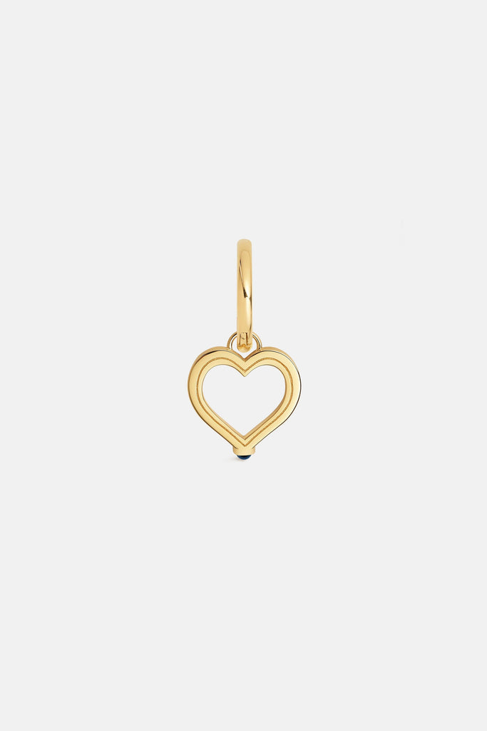 Marie Lichtenberg Baby Charm Heart Earring Jewelry Marie Lichtenberg 