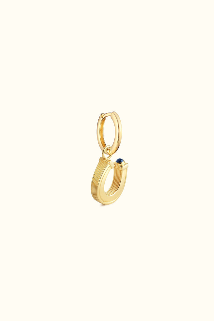 Marie Lichtenberg Baby Charm Horseshoe Earring Jewelry Marie Lichtenberg 