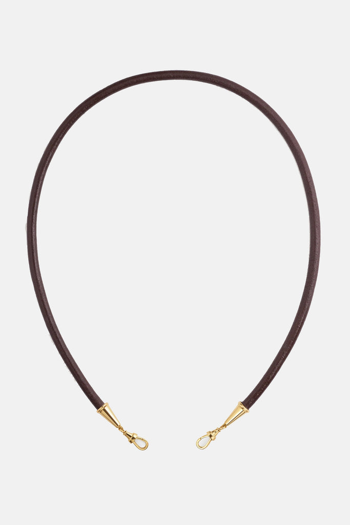 Marie Lichtenberg Brown Lasso (50cm) Jewelry Marie Lichtenberg 