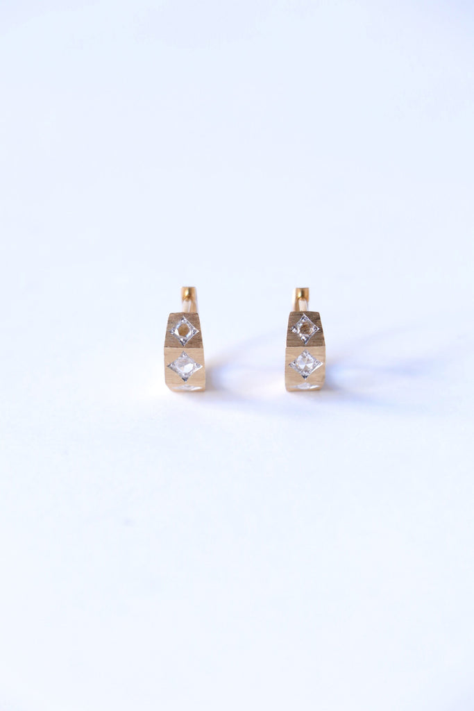 Marie Lichtenberg Coco Diamond Ecrou Earring (Small) Jewelry Marie Lichtenberg 