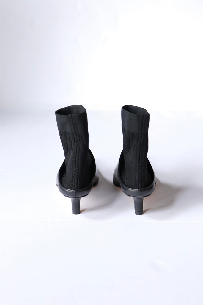 MM6 Maison Margiela Ankle Boot in Black Shoes MM6 Maison Margiela 