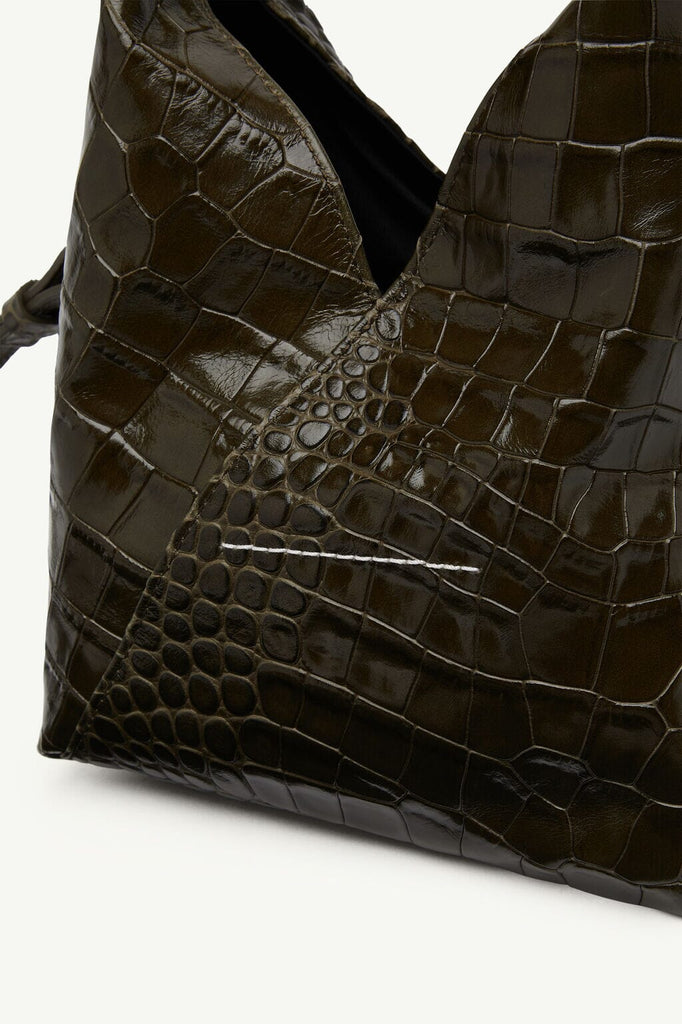 MM6 Maison Margiela Crossbody New Japanese Bag in Olive Accessories MM6 Maison Margiela 
