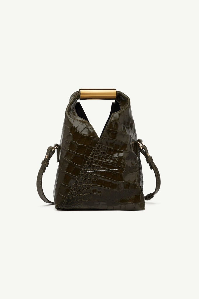 MM6 Maison Margiela Crossbody New Japanese Bag in Olive Accessories MM6 Maison Margiela 