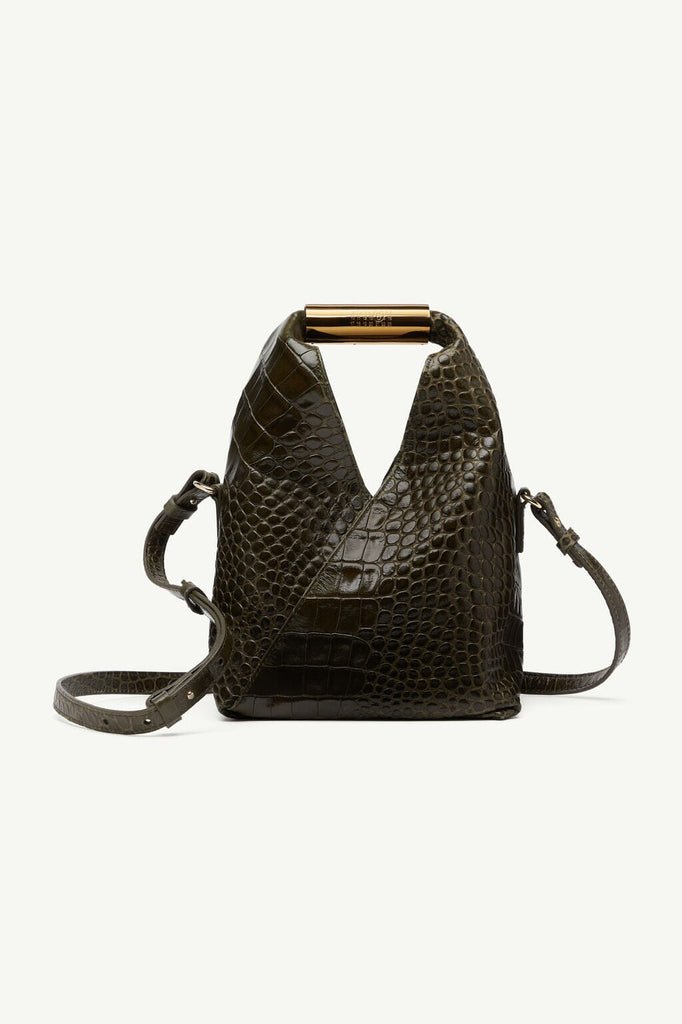 MM6 Maison Margiela Crossbody New Japanese Bag in Olive Accessories MM6 Maison Margiela 