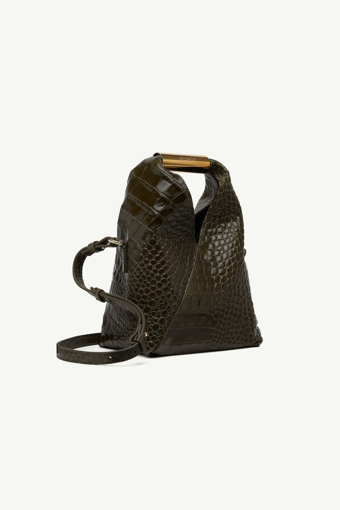MM6 Maison Margiela Crossbody New Japanese Bag in Olive Accessories MM6 Maison Margiela 