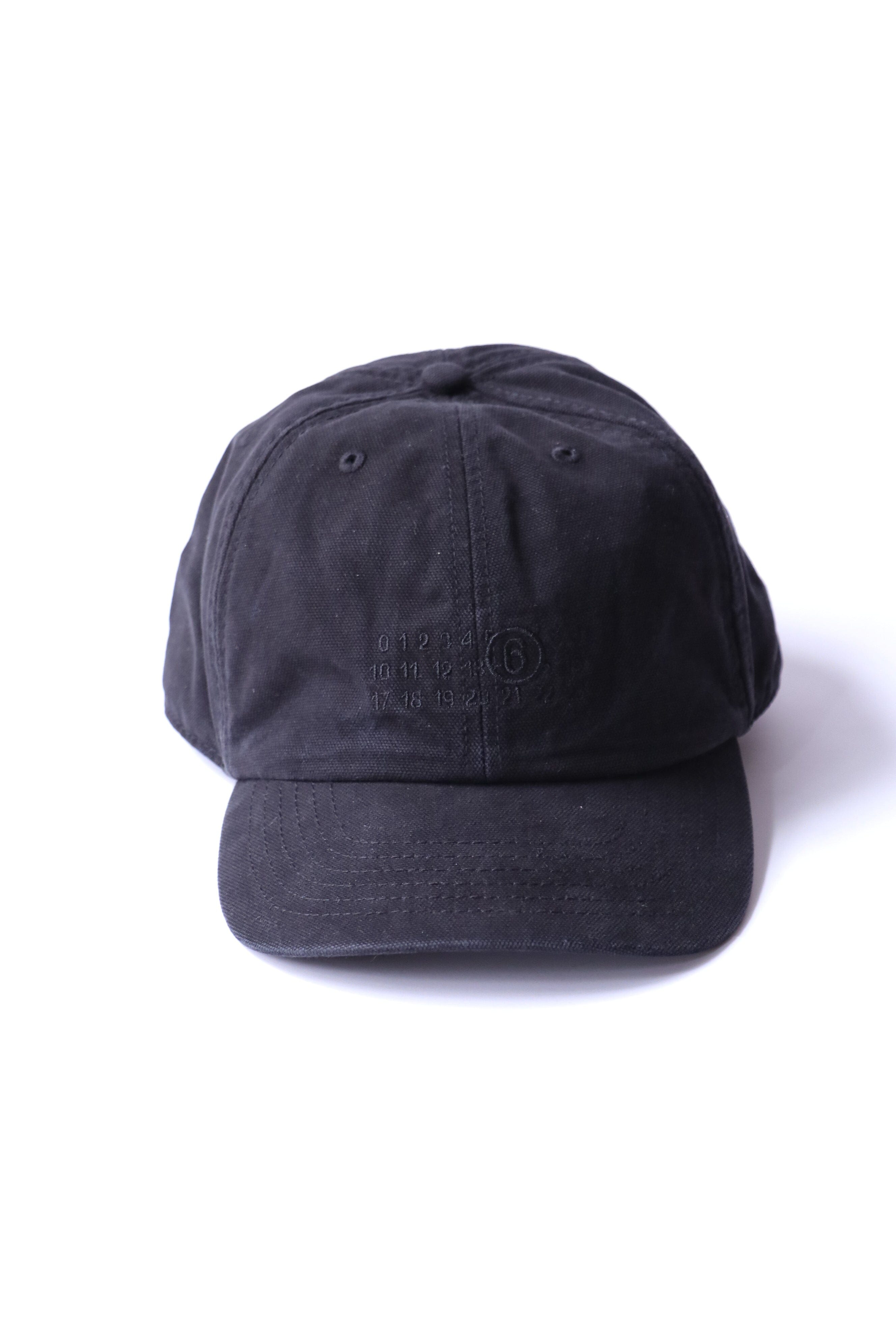 MM6 Maison Margiela Hat in Black | WE ARE ICONIC