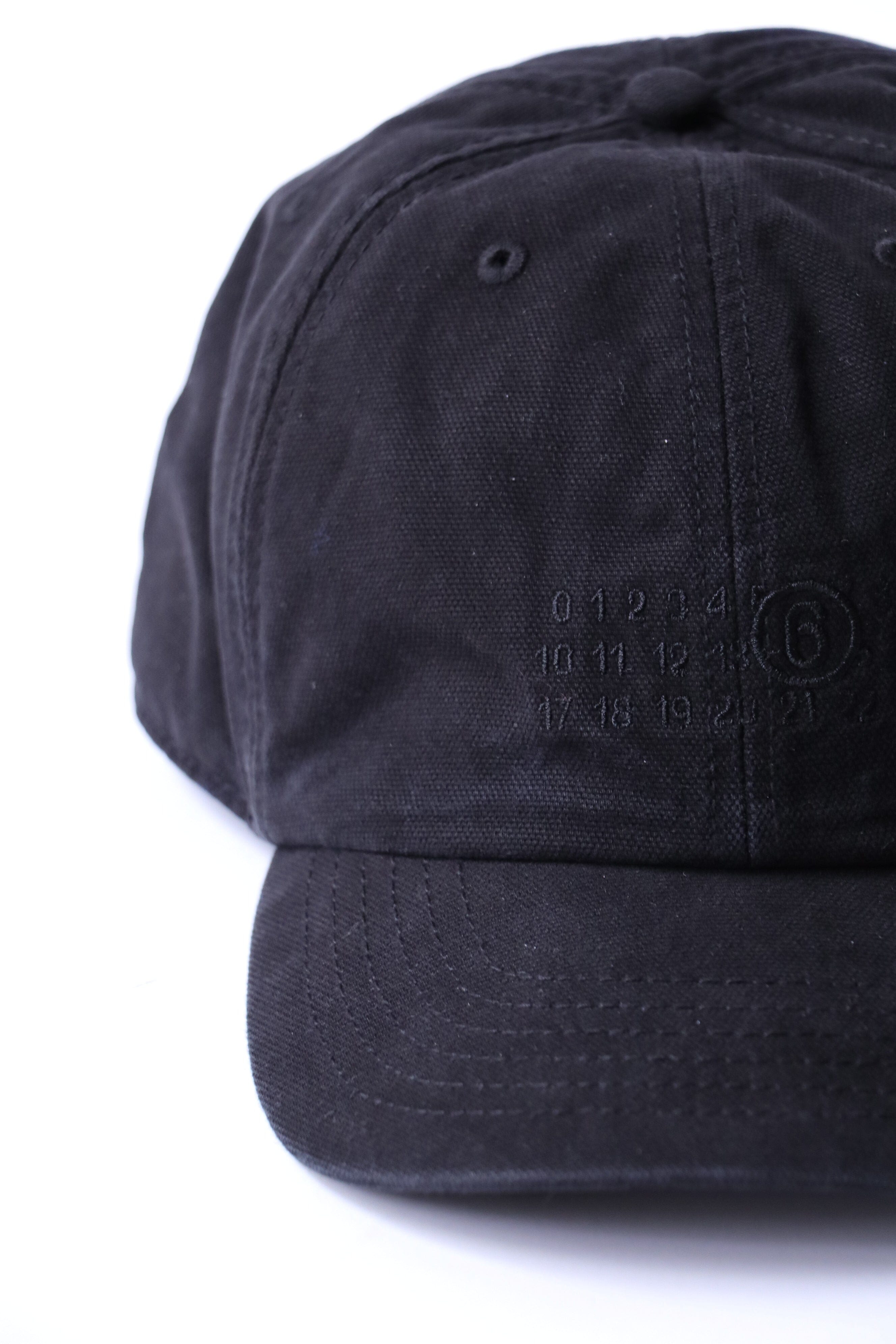 MM6 Maison Margiela Hat in Black | WE ARE ICONIC
