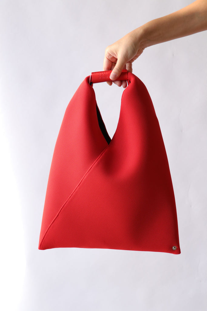 MM6 Maison Margiela Japanese Bucket Bag in Red | WE ARE ICONIC