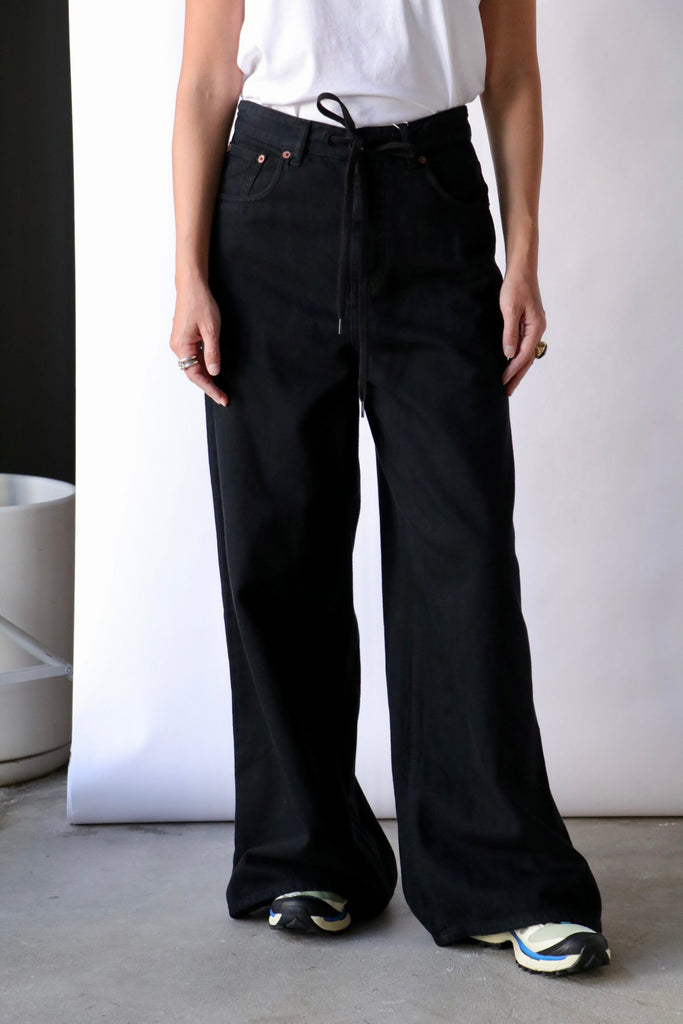 MM6 Maison Margiela Lightweight Denim 5-pocket Trousers Bottoms MM6 Maison Margiela 