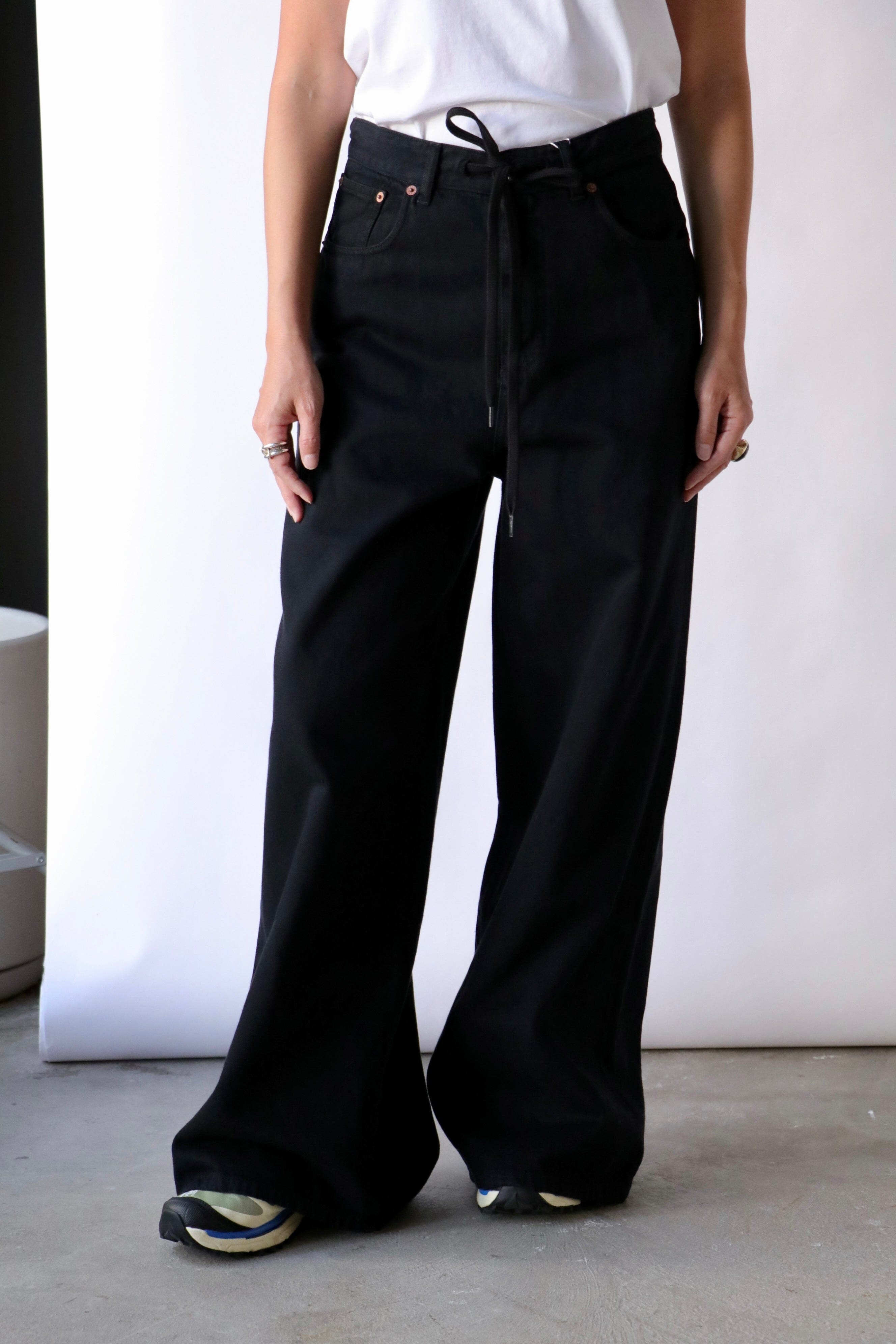 MM6 Maison Margiela Lightweight Denim 5-pocket Trousers | WE ARE ICONIC