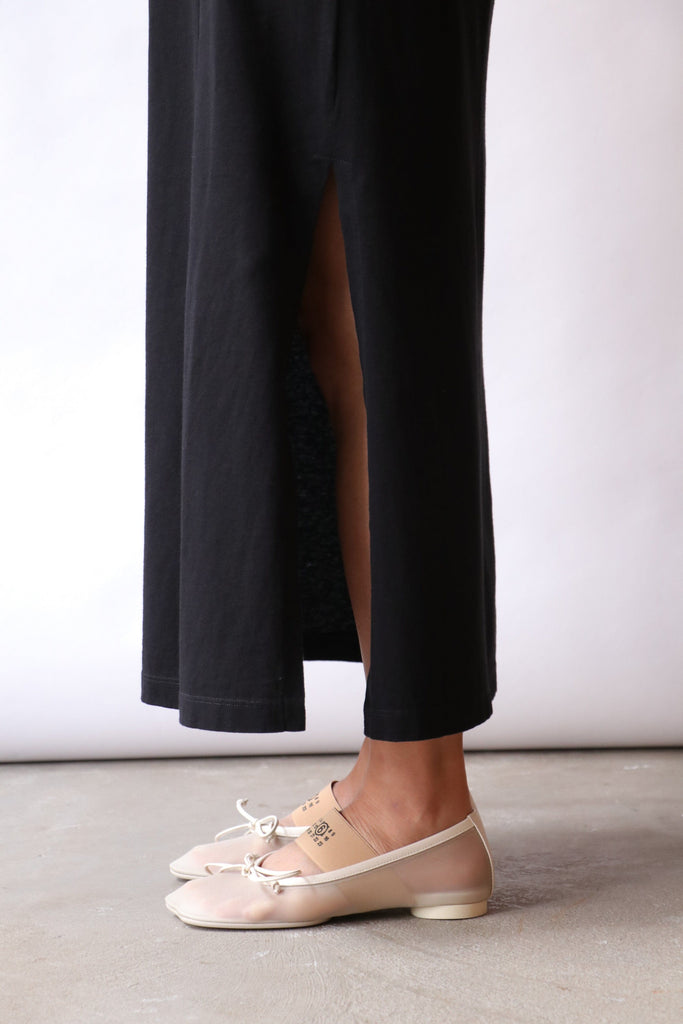 MM6 Maison Margiela Midi Dress in Black Dresses MM6 Maison Margiela 