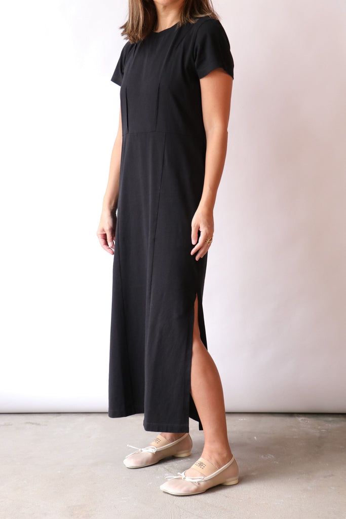 MM6 Maison Margiela Midi Dress in Black Dresses MM6 Maison Margiela 