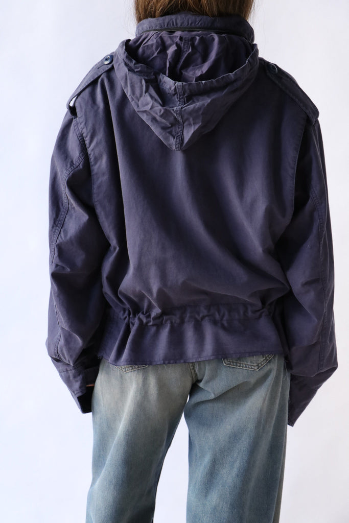 MM6 Maison Margiela Sports Jacket in Blue Outerwear MM6 Maison Margiela 