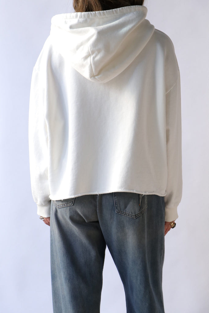 MM6 Maison Margiela Sweatshirt in Off White Sweatshirts MM6 Maison Margiela 