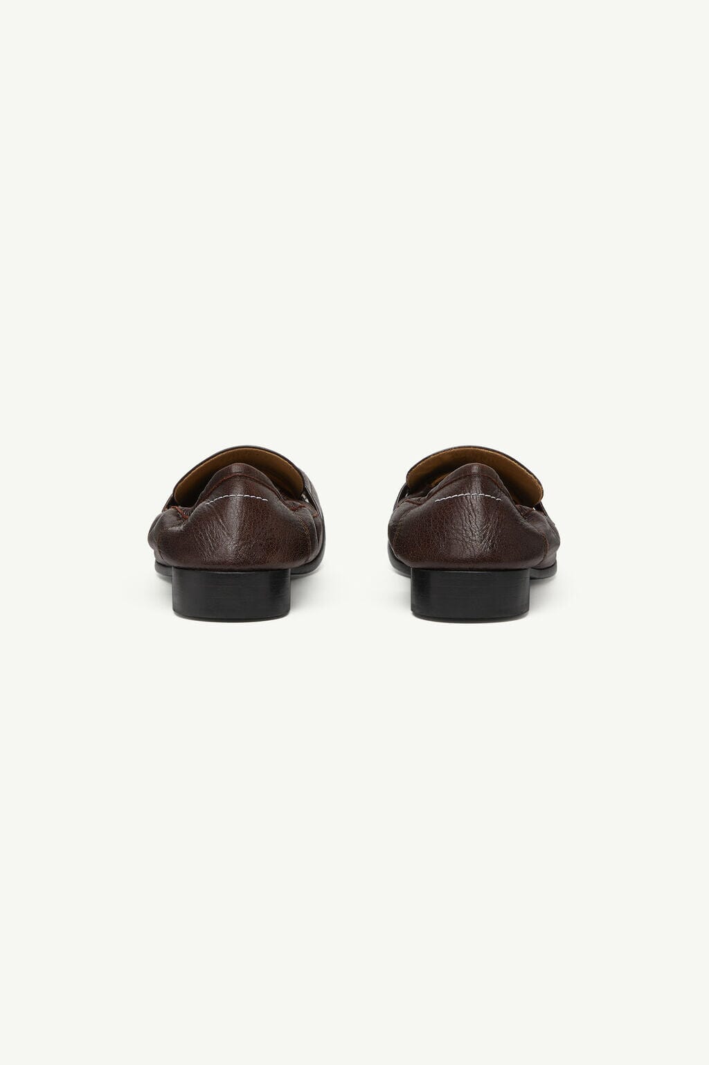 MM6 Maison Margiela Swing-toe Leather Loafers | WE ARE ICONIC