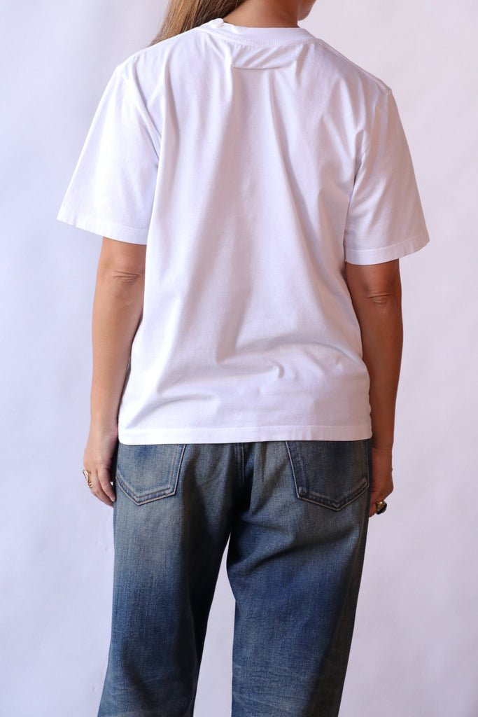MM6 Maison Margiela Taped label Cotton T-shirt T-Shirts & Tanks MM6 Maison Margiela 