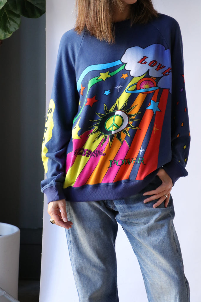Monoki Cosmic Sweatshirt in Multi Sweatshirts Monoki 