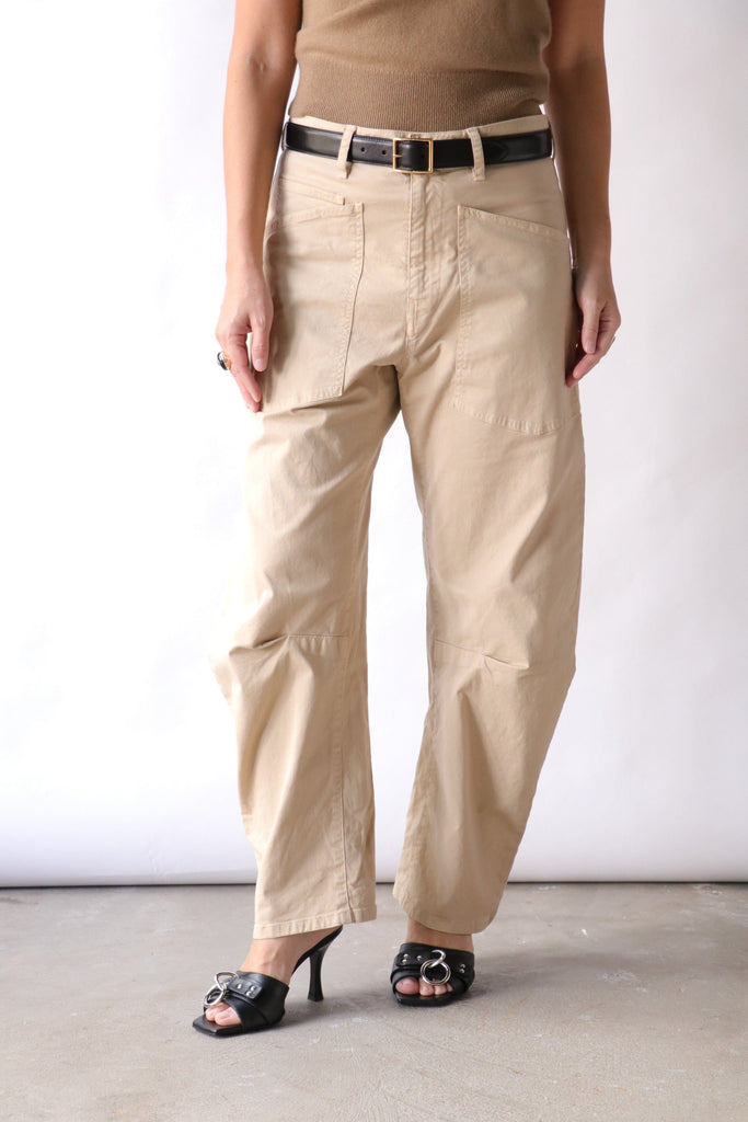 Nili Lotan Shon Pant in Sandstone Bottoms Nili Lotan 