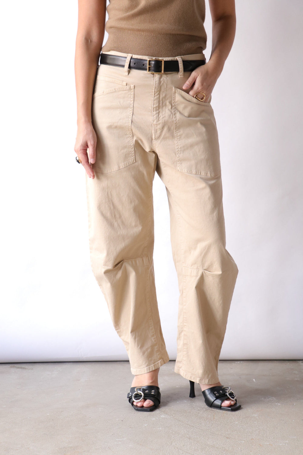 未使用　L'Appartement NILI LOTAN SHON PANT SHON | Women's Mid Rise Barrel Pant | Nili Lotan