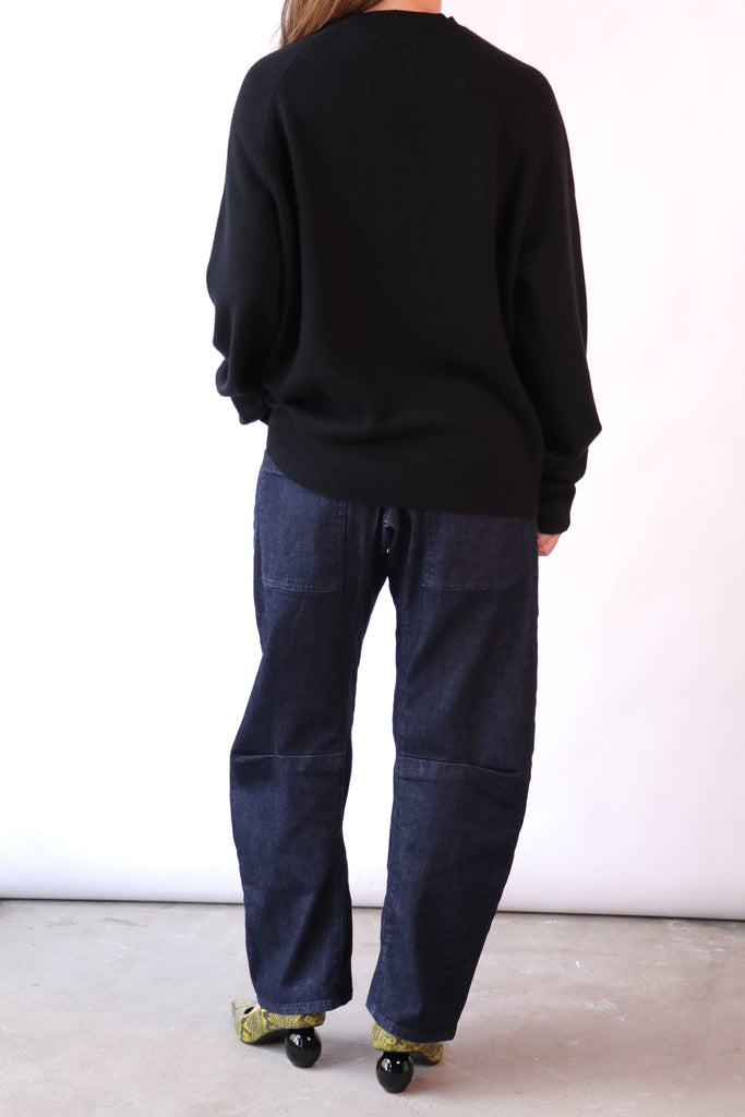Nili Lotan Trisha Sweater in Black Knitwear Nili Lotan 