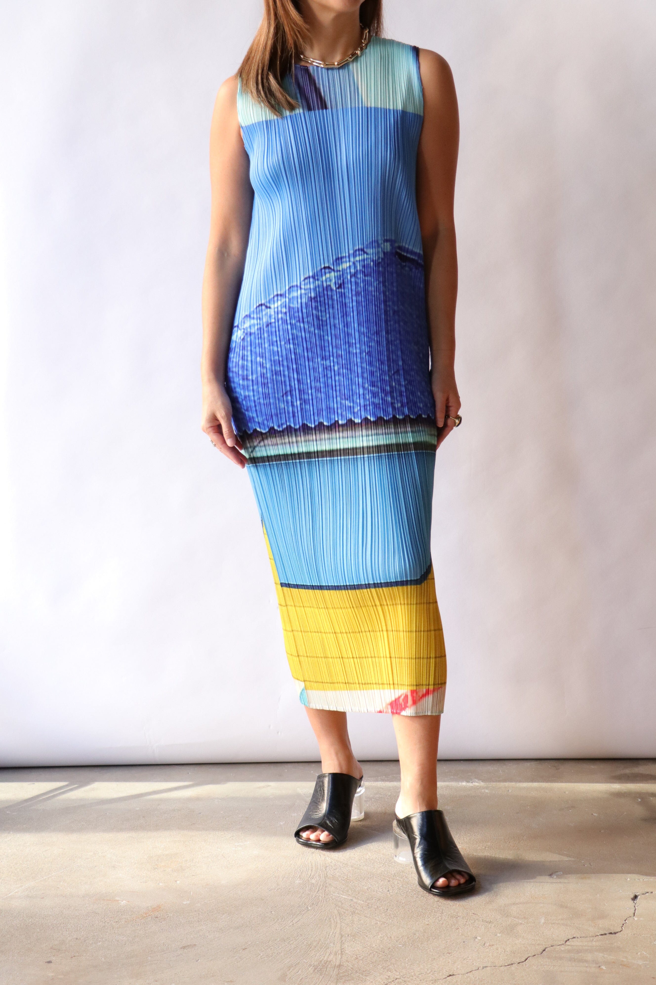 Pleats Please Issey Miyake City Collage | WE ARE ICONIC