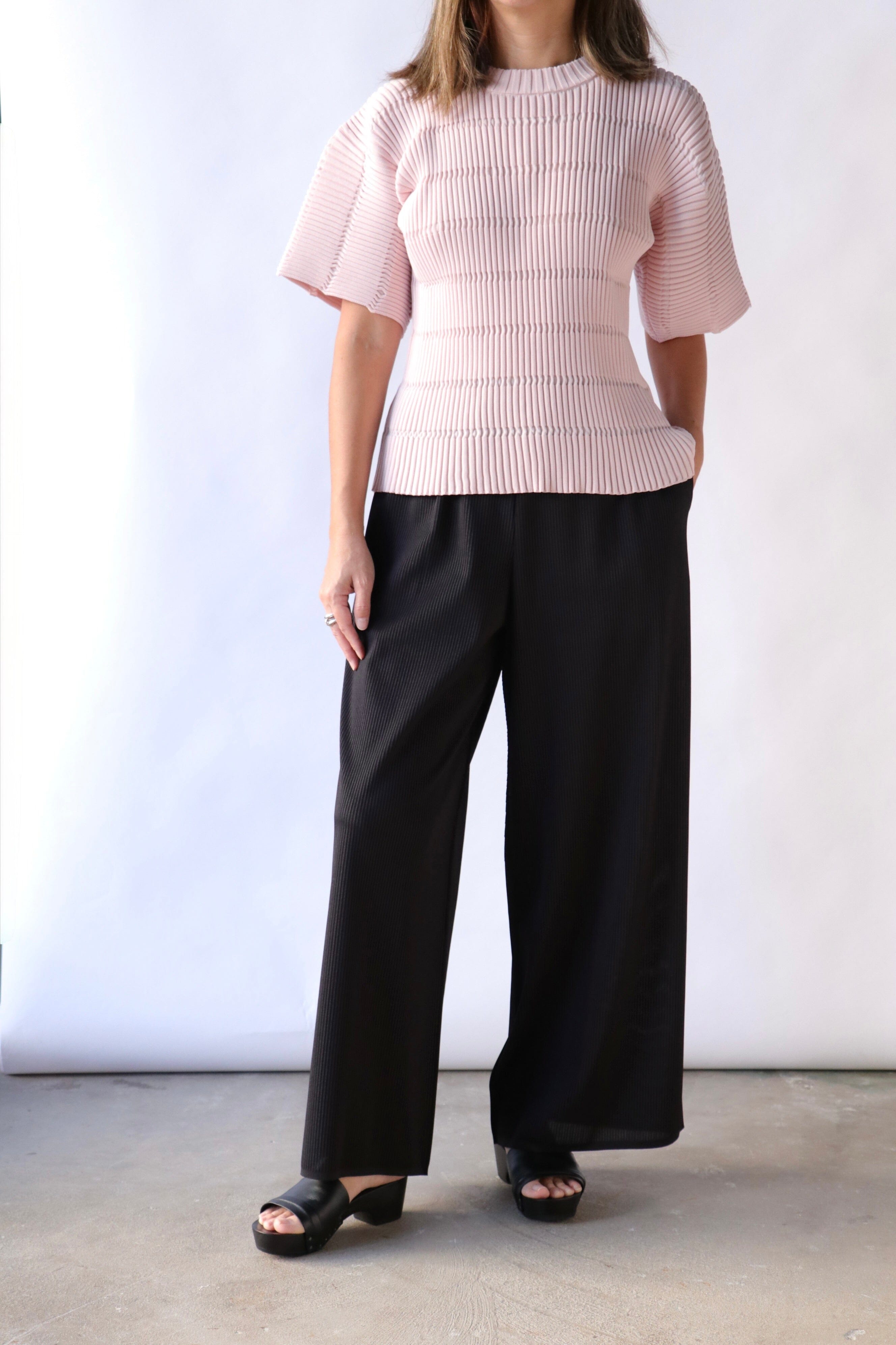 Issey Miyake Pleats Please Sculptural Top