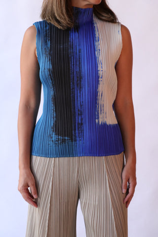 PLEATS PLEASE ISSEY MIYAKE JUMP BLUE 新作 Pleats Please Issey Miyake JUMP Blue Pleated Top | Liberty