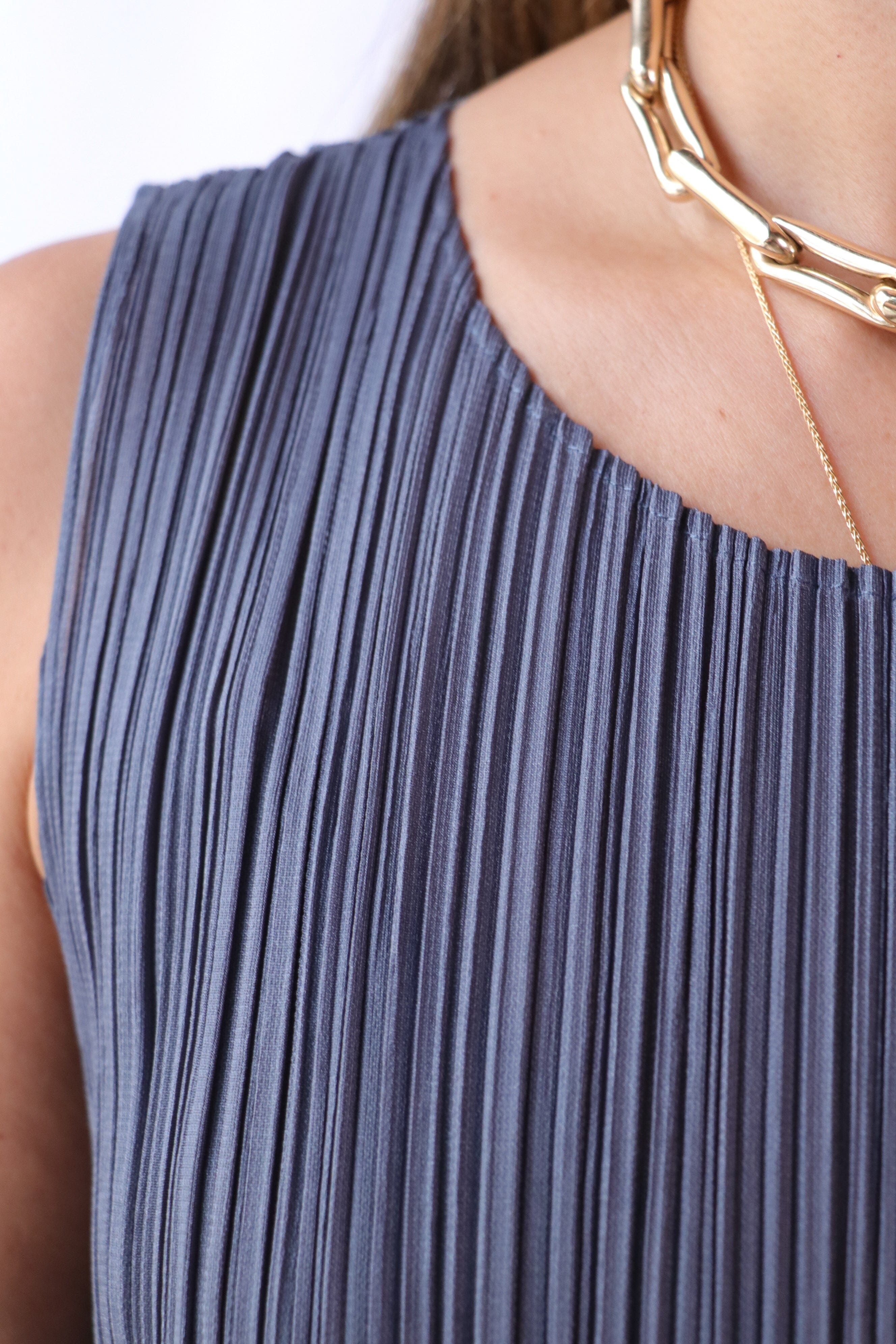 PLEATS PLEASE 5月 DARK BLUE GRAY サイズ3 Pleats Please Issey Miyake Monthly Colors: May Dark Blue