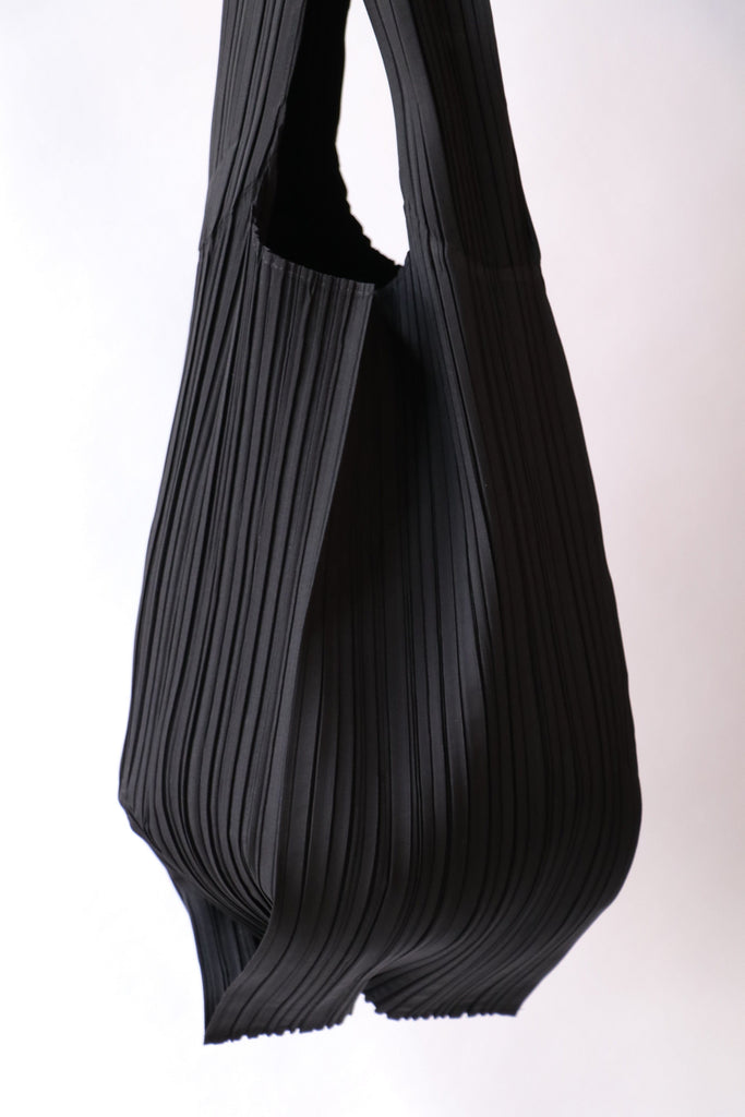 Pleats Please Issey Miyake Shift Pleats Bag in Black Accessories Pleats Please by Issey Miyake 