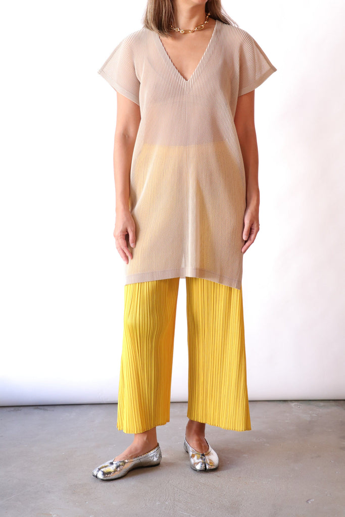 Pleats Please Issey Miyake Tatami July tops-blouses Pleats Please by Issey Miyake 