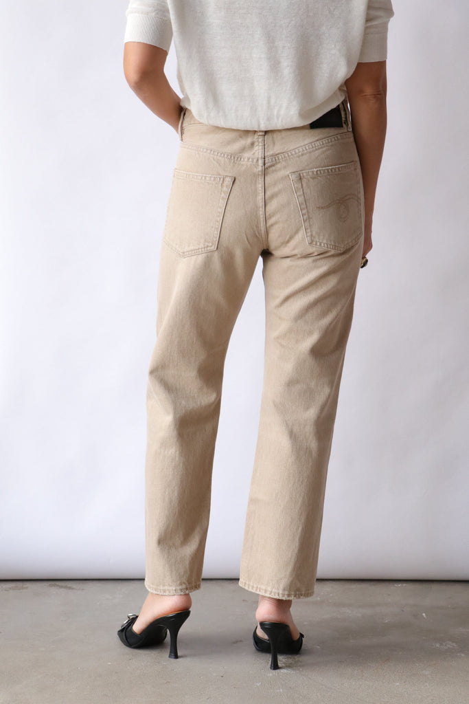 R13 BF Jean in Harlyn Khaki Bottoms R13 